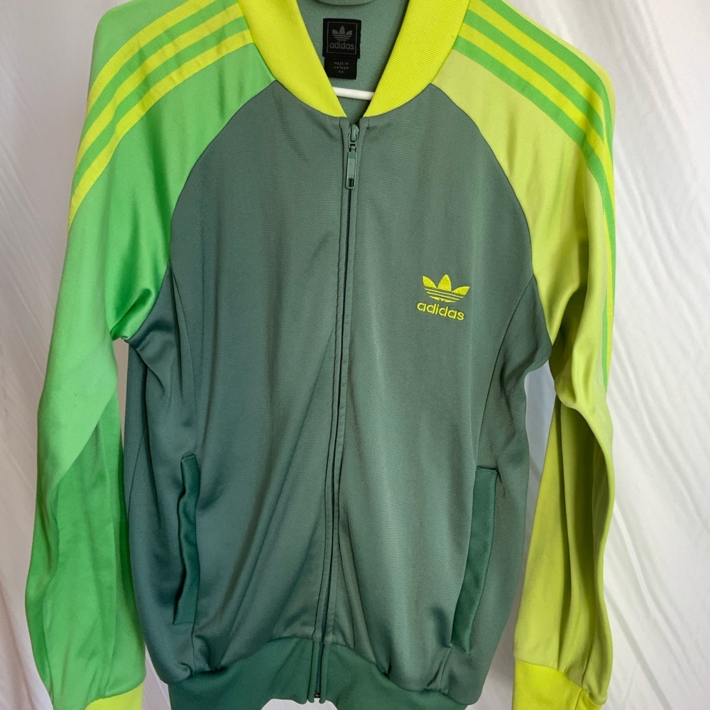 Vintage Adidas track zip up.